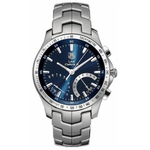 TAG Heuer CJF7113.BA0592 : Link Calibre S Stainless Steel / Blue