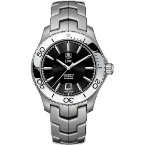 TAG Heuer WJ201A.BA0591 : Link Calibre 5 Stainless Steel / Black