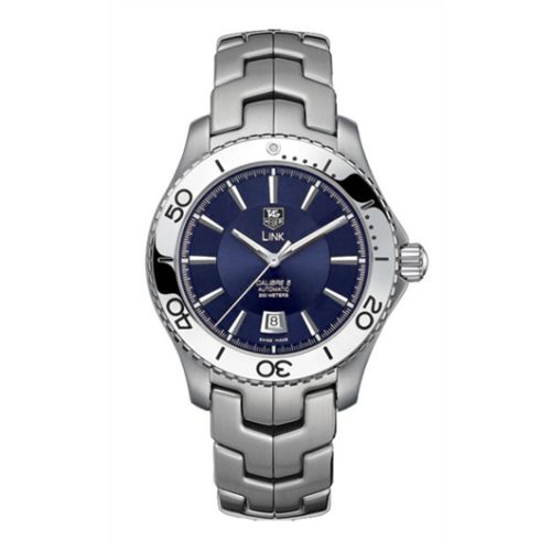 TAG Heuer WJ201C.BA0591 : Link Calibre 5 Stainless Steel / Blue