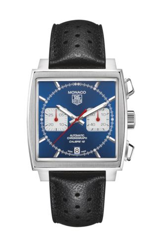 TAG Heuer CAW2111.FC6356 : Monaco Calibre 12 Stainless Steel / Blue