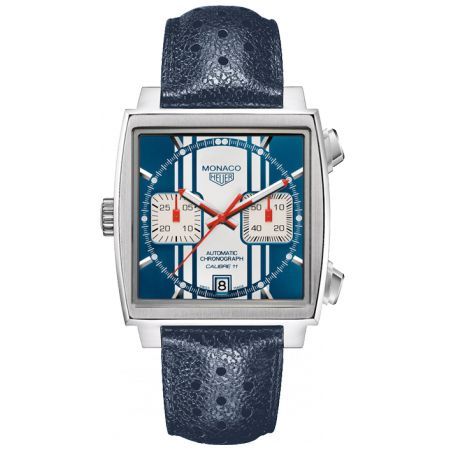 TAG Heuer CAW211D.FC6300 : Monaco Calibre 11 Steve McQueen Striping