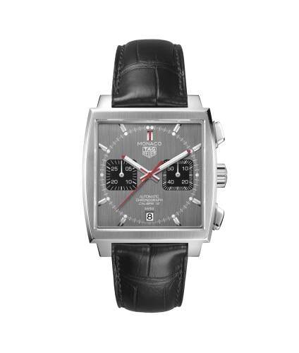 TAG Heuer CAW211J.FC6476 : Monaco Calibre 12 Stainless Steel / Grey / Final Edition