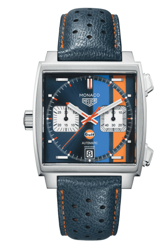 TAG Heuer CAW211R.FC6401 : Monaco Calibre 11 Stainless Steel / Blue / Gulf