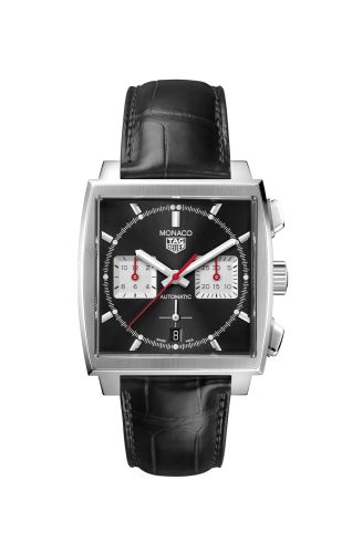 TAG Heuer CBL2113.FC6177 : Monaco Calibre Heuer 02 Stainless Steel / Black