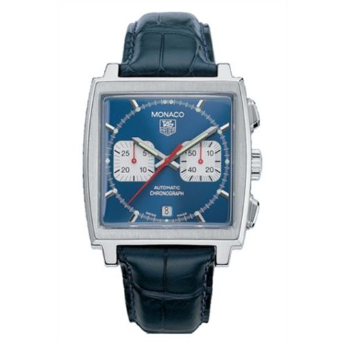 TAG Heuer CW2113.FC6183 : Monaco Calibre 17 Stainless Steel / Blue