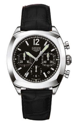 TAG Heuer CR2110.FC6161 : Monza Chronograph Stainless Steel / Black