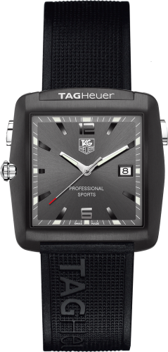 TAG Heuer WAE1113.FT6004 : Professional Sports Watch PVD / Black / Rubber