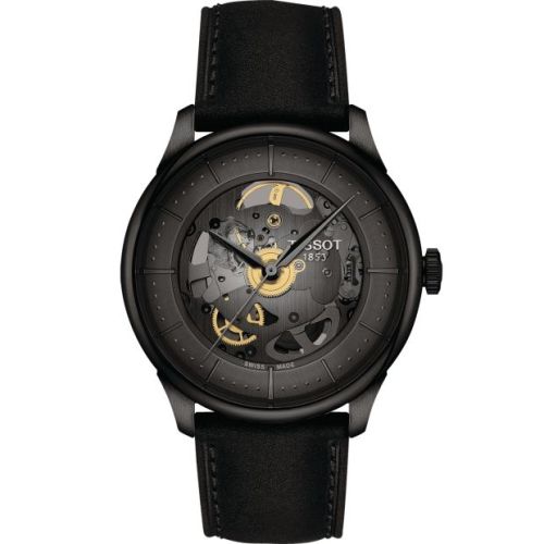 Tissot T139.836.36.441.00 : Chemin Des Tourelles Squelette PVD / Black