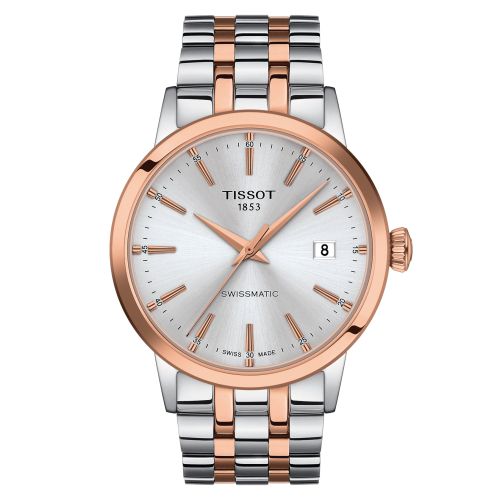 Tissot T129.407.22.031.00 : Dream Swissmatic 42 Two Tone / Silver / Bracelet