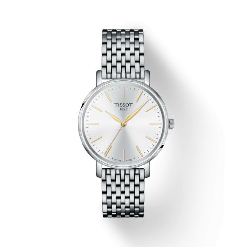 Tissot T143.210.11.011.01 : Everytime Lady Stainless Steel / Silver / Bracelet