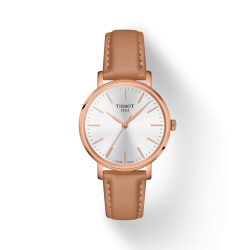 Tissot T143.210.36.011.00 : Everytime Lady Rose Gold / Silver