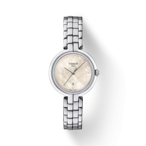 Tissot T094.210.11.116.02 : Flamingo Stainless Steel / MOP / Bracelet