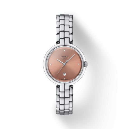 Tissot T094.210.11.336.00 : Flamingo Stainless Steel / Pink / Bracelet