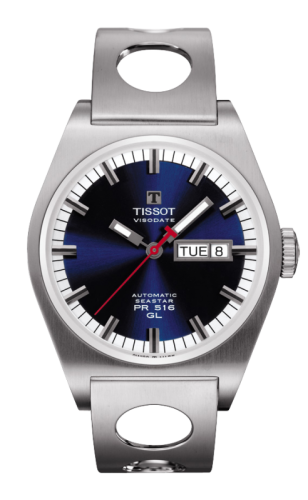 Tissot T071.430.11.041.00 : PRS 516 Automatic 40 Stainless Steel / Blue / Bracelet
