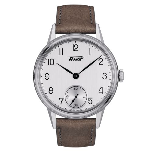 Tissot T119.405.16.037.01 : Heritage Petite Seconde 42 Stainless Steel / Silver