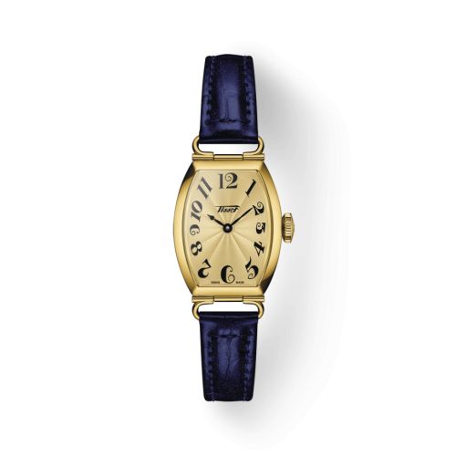 Tissot T128.109.36.022.00 : Heritage Porto Small Lady Yellow PVD / Champagne