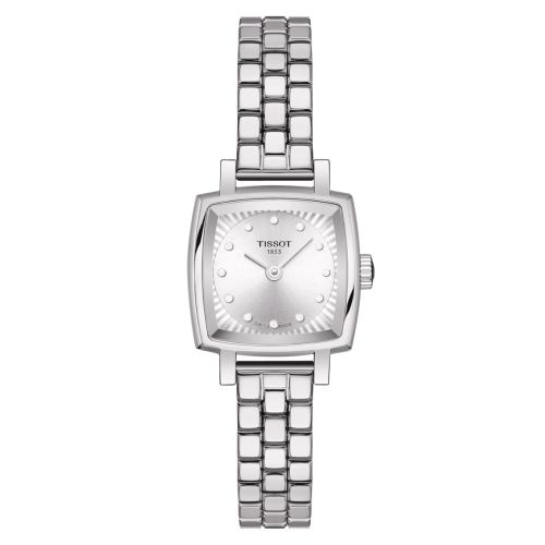 Tissot T058.109.11.036.01 : Lovely Square Stainless Steel / Silver / Bracelet