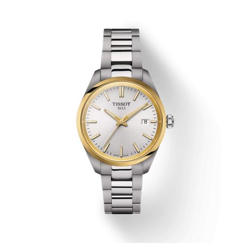 Tissot T150.210.21.031.00 : PR 100 34 Stainless Steel - Yellow Gold / Silver