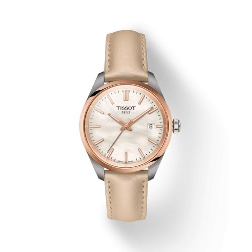 Tissot T150.210.26.111.00 : PR 100 34 Stainless Steel - Rose Gold / MOP