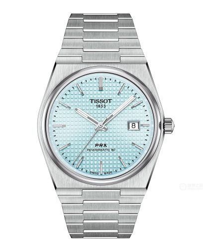 Tissot T137.407.11.351.00 : PRX Powermatic 80 Stainless Steel / Ice Blue