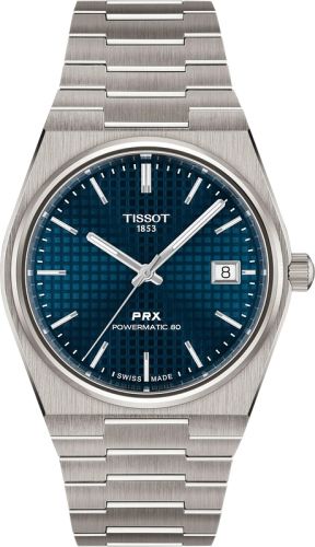 Tissot T137.807.44.041.00 : PRX Powermatic 80 38 Titanium / Blue