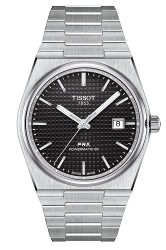 Tissot T137.407.11.051.00 : PRX Powermatic 80 Stainless Steel / Black