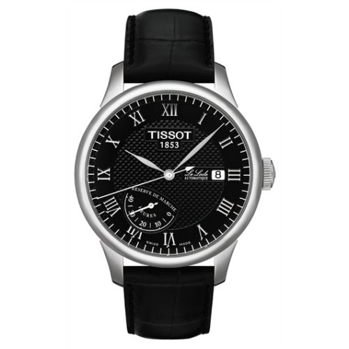 Tissot T006.424.16.053.00 : Le Locle Power Reserve 39.3 Stainless Steel / Black / Strap