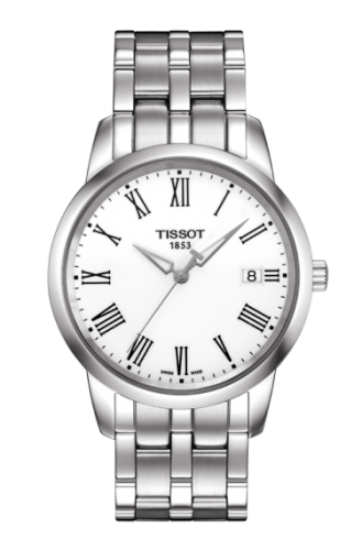 Tissot T033.410.11.013.10 : Dream Quartz 38 Stainless Steel / White / Bracelet