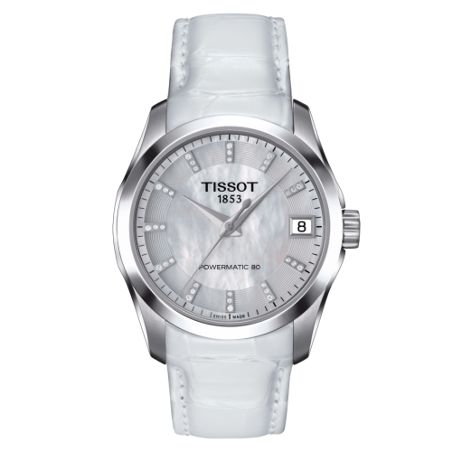 Tissot T035.207.16.116.00 : Couturier Powermatic 80 32 Stainless Steel / MOP / Strap