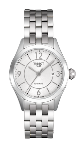 Tissot T038.007.11.037.00 : T-One Automatic 28 Stainless Steel / Silver / Bracelet