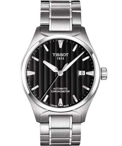 Tissot T060.408.11.051.00 : T-Tempo Automatic Stainless Steel / Black / Bracelet