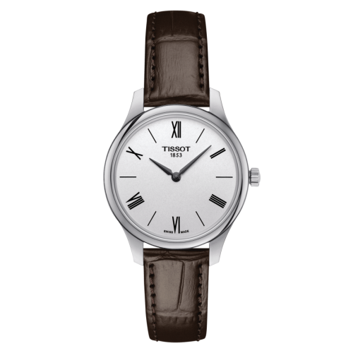 Tissot T063.209.16.038.00 : Tradition 5.5 Lady 31 Stainless Steel / Silver