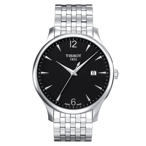 Tissot T063.610.11.057.00 : Tradition Stainless Steel / Black / Bracelet