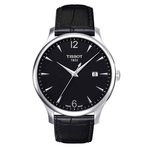 Tissot T063.610.16.057.00 : Tradition Stainless Steel / Black