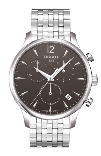 Tissot T063.617.11.067.00 : Tradition Chronograph Stainless Steel / Grey / Bracelet