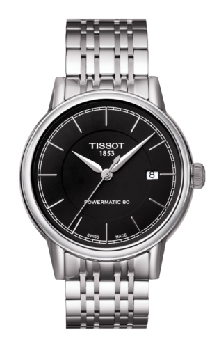 Tissot T085.407.11.051.00 : Carson Powermatic 80 Black / Bracelet