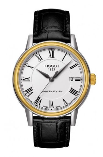 Tissot T085.407.26.013.00 : Carson Powermatic 80 Two Tone / White Roman