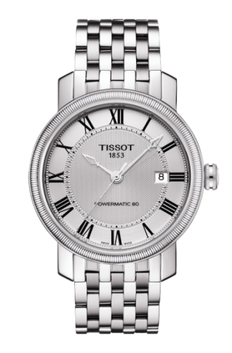 Tissot T097.407.11.033.00 : Bridgeport Powermatic 80 Silver Roman / Bracelet