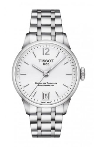 Tissot T099.207.11.037.00 : Chemin des Tourelles Powermatic 32 Stainless Steel / Silver / Bracelet