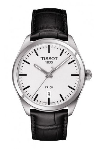 Tissot T101.410.16.031.00 : PR 100 Quartz 39 Stainless Steel / Silver / Strap