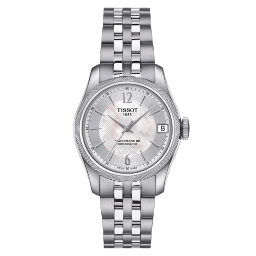 Tissot T108.208.11.117.00 : Ballade Powermatic 80 COSC 32 Stainless Steel / MOP / Bracelet