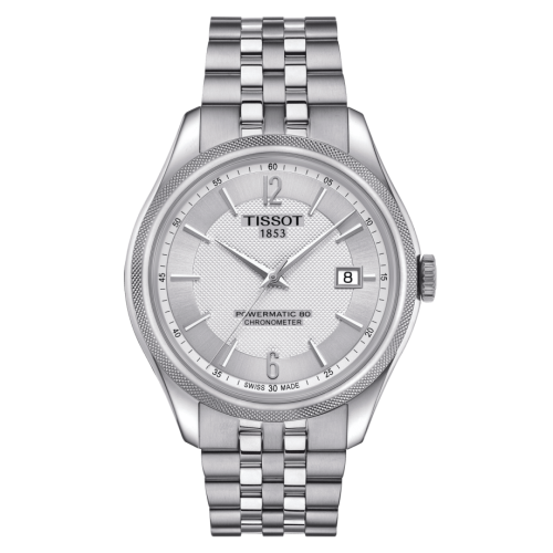 Tissot T108.408.11.037.00 : Ballade Powermatic 80 41 Stainless Steel / Silver / Bracelet