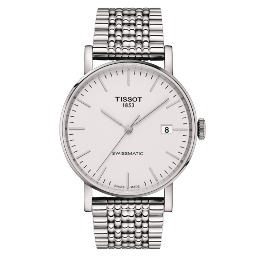 Tissot T109.407.11.031.00 : Everytime Swissmatic 41 Stainless Steel / Silver / Bracelet