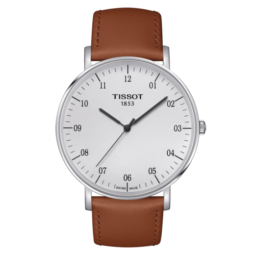 Tissot T109.610.16.037.00 : Everytime Large Stainless Steel / Silver / Strap