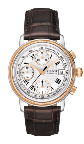 Tissot T71.1.467.13 : Bridgeport Automatic Chronograph Rose Gold Bezel