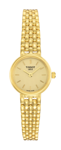 Tissot T73.3.132.21 : Caliente Quartz 19.5 Yellow Gold / Champagne / Bracelet