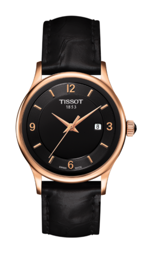 Tissot T914.210.46.057.00 : Rose Dream Quartz Ladies Steel Back Black