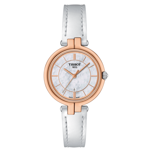 Tissot T094.210.26.111.01 : Flamingo Stainless Steel - Rose Gold / MOP