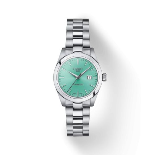 Tissot T132.007.11.091.00 : T-My Automatic Stainless Steel / Mint Green