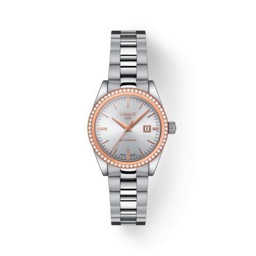 Tissot T930.007.41.031.00 : T-My Automatic Stainless Steel / Rose Gold / Diamond / Silver